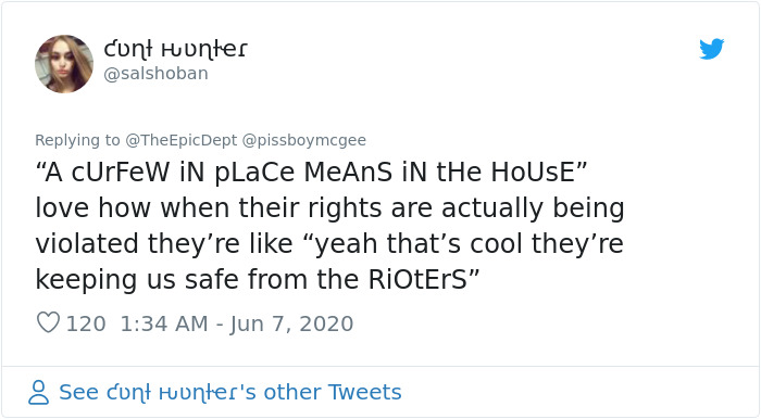 Someone Compares What The Exact Same People Said About The Coronavirus Lockdown Vs. When Black People Started Protesting