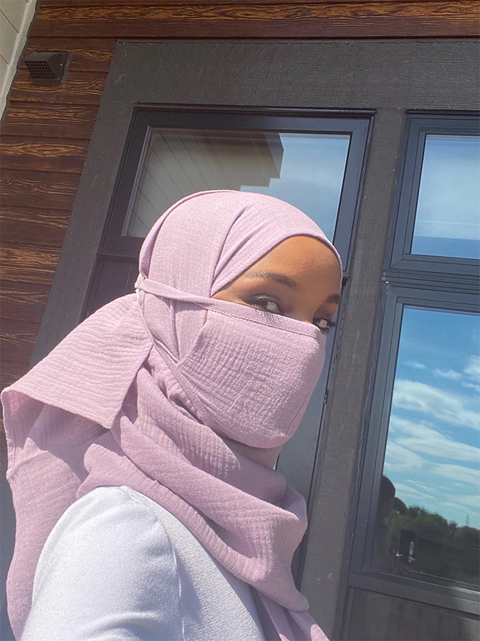 22-Year-Old Model Halima Aden Creates A Line Of Protective Masks For Hijab-Wearers 22-Year-Old Model Halima Aden Creates A Line Of Protective Masks For Hijab-Wearers