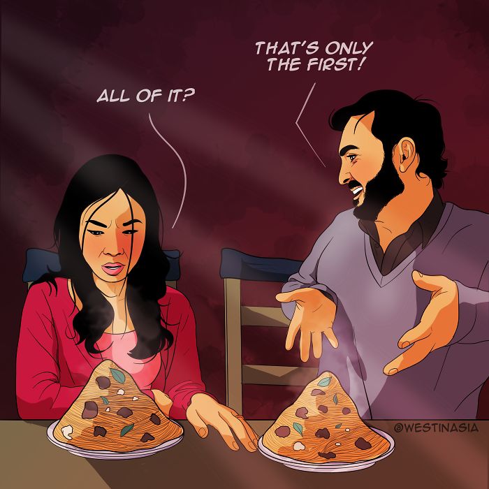 We Share Our Daily Life Bridging Cultural Gaps As An International Couple In These 28 Illustrations We Share Our Daily Life Bridging Cultural Gaps As An International Couple In These 28 Illustrations