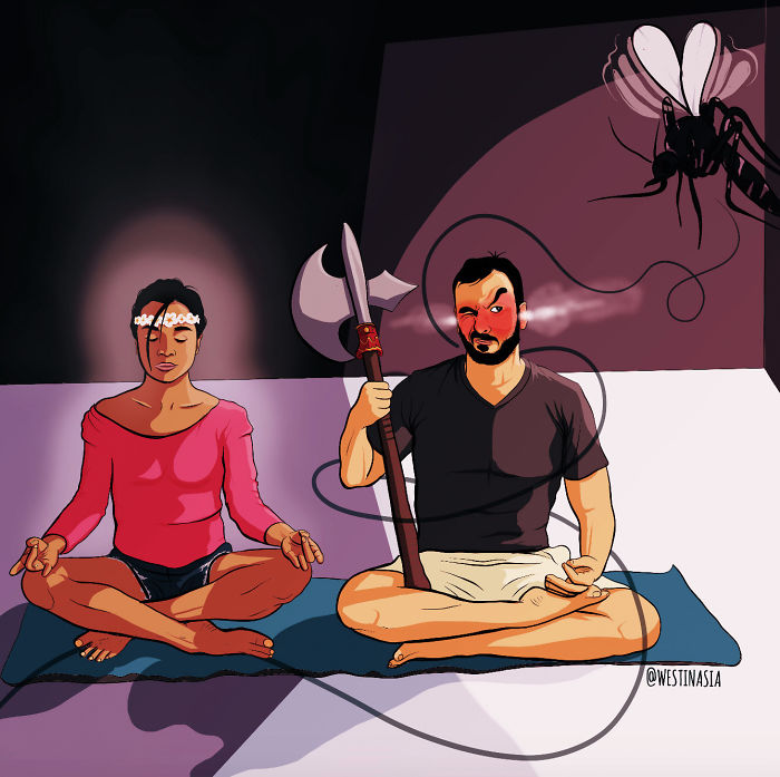 We Share Our Daily Life Bridging Cultural Gaps As An International Couple In These 28 Illustrations We Share Our Daily Life Bridging Cultural Gaps As An International Couple In These 28 Illustrations