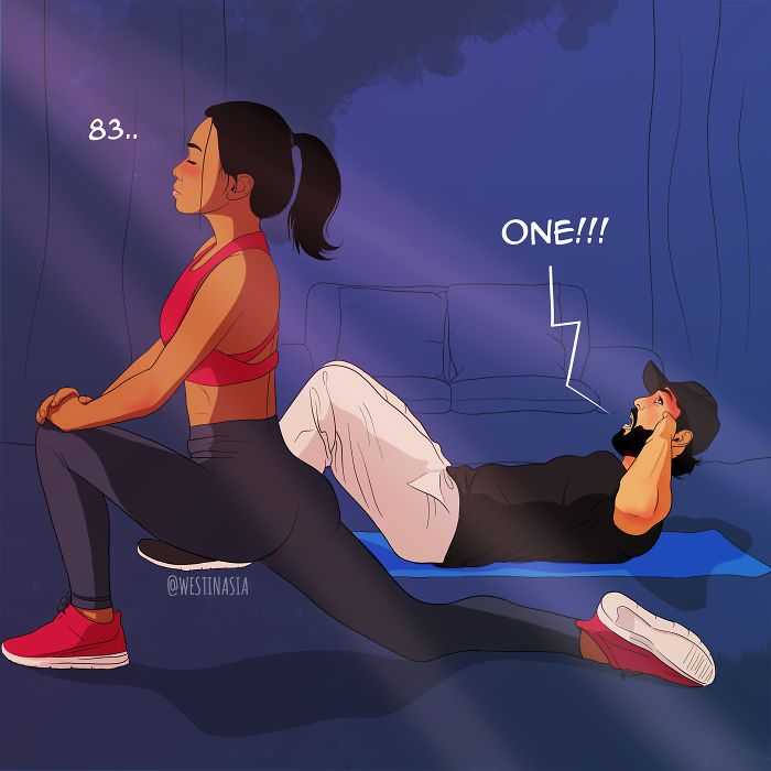 We Share Our Daily Life Bridging Cultural Gaps As An International Couple In These 28 Illustrations We Share Our Daily Life Bridging Cultural Gaps As An International Couple In These 28 Illustrations