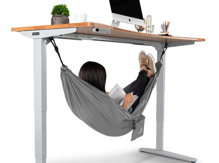 This $55 Under-Desk Hammock Lets Employees Take The Most Chill Breaks At Work This $55 Under-Desk Hammock Lets Employees Take The Most Chill Breaks At Work
