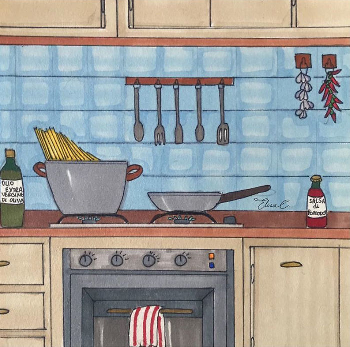 I Illustrate The Daily Life Of My Cat And Me During The Lockdown In Rome (48 Pics) I Illustrate The Daily Life Of My Cat And Me During The Lockdown In Rome (48 Pics)