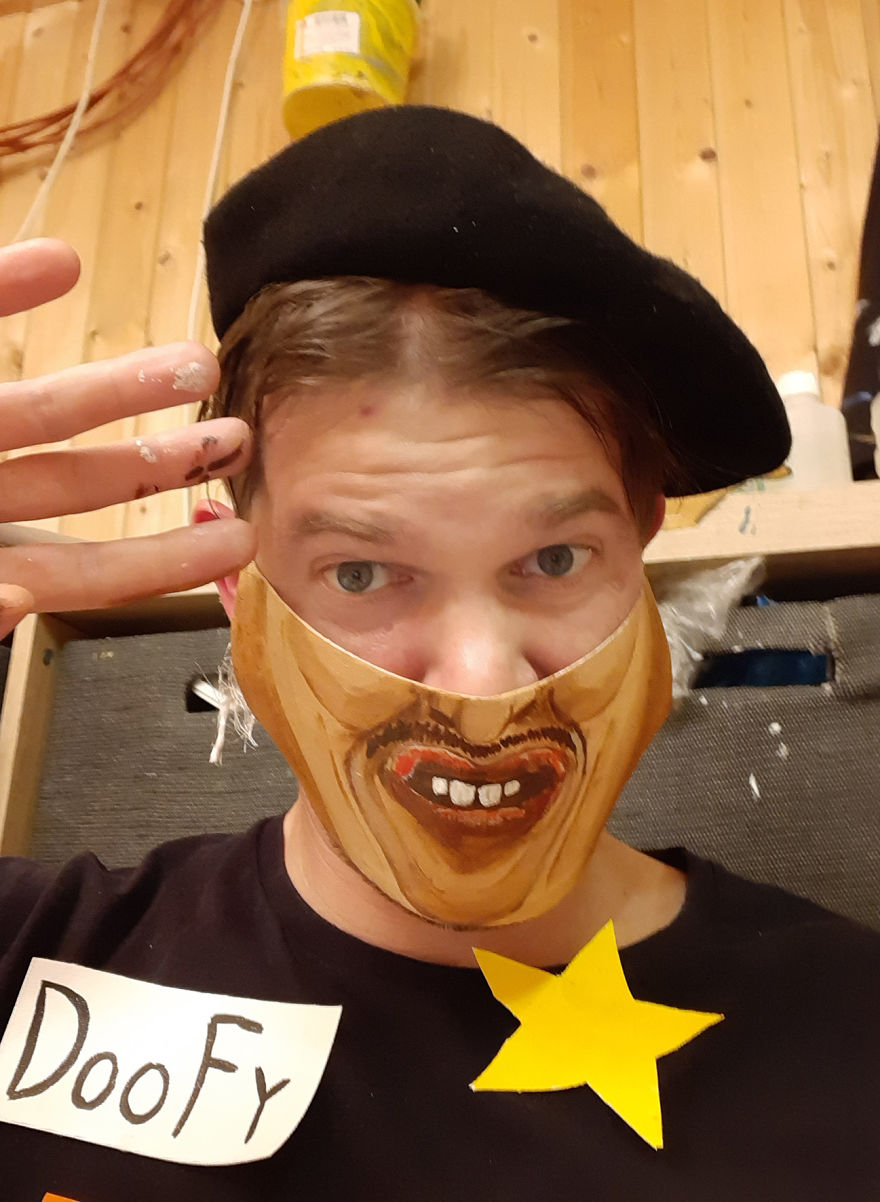 I’ve Been Designing A New Mask Every Day Of Lockdown (22 New Pics) I’ve Been Designing A New Mask Every Day Of Lockdown (22 New Pics)