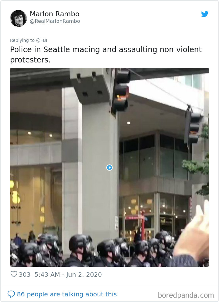 FBI Asks People To Send Evidence Of Violence During Protests, Gets Videos And Pics Of Police Violence In Response FBI Asks People To Send Evidence Of Violence During Protests, Gets Videos And Pics Of Police Violence In Response
