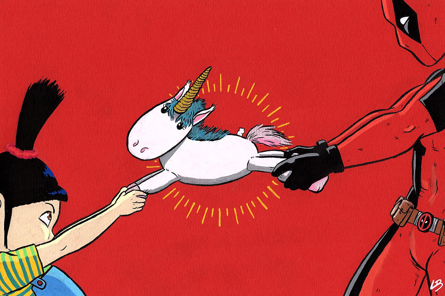 My 9 Illustrations Of Famous Characters Who Both Want The Same Thing My 9 Illustrations Of Famous Characters Who Both Want The Same Thing