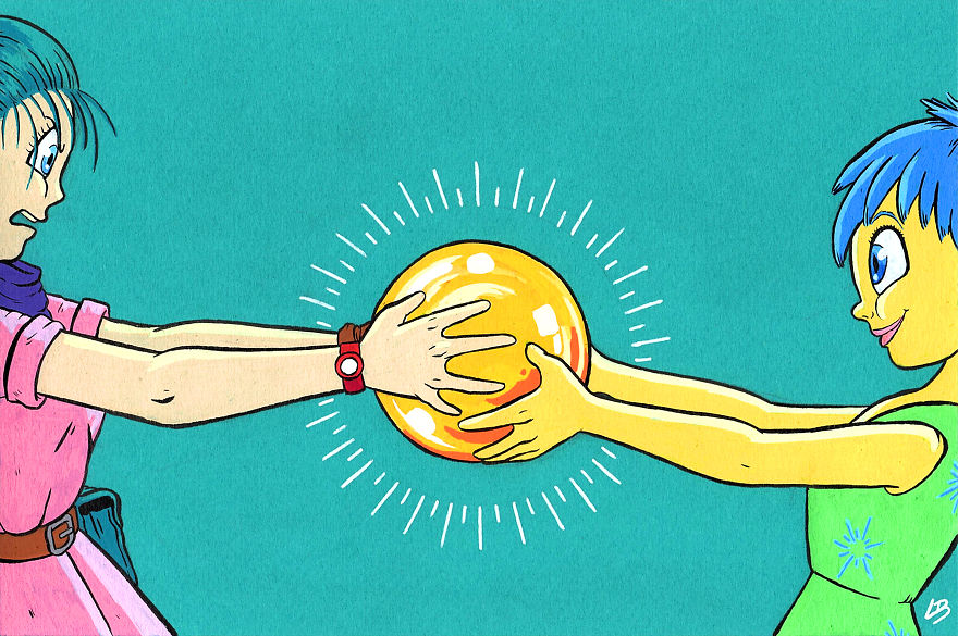 My 9 Illustrations Of Famous Characters Who Both Want The Same Thing My 9 Illustrations Of Famous Characters Who Both Want The Same Thing