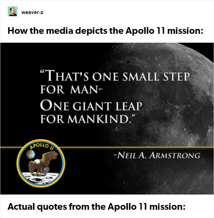 Tumblr User Shows Real And Hilarious Conversations Apollo 11 Astronauts Had Tumblr User Shows Real And Hilarious Conversations Apollo 11 Astronauts Had