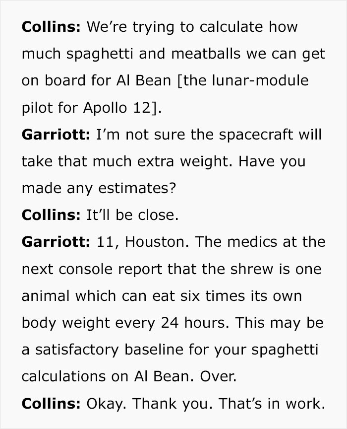 Tumblr User Shows Real And Hilarious Conversations Apollo 11 Astronauts Had Tumblr User Shows Real And Hilarious Conversations Apollo 11 Astronauts Had