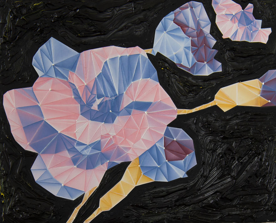 I Made Oil Paintings With Shards Of Television Screens (16 Pics) I Made Oil Paintings With Shards Of Television Screens (16 Pics)