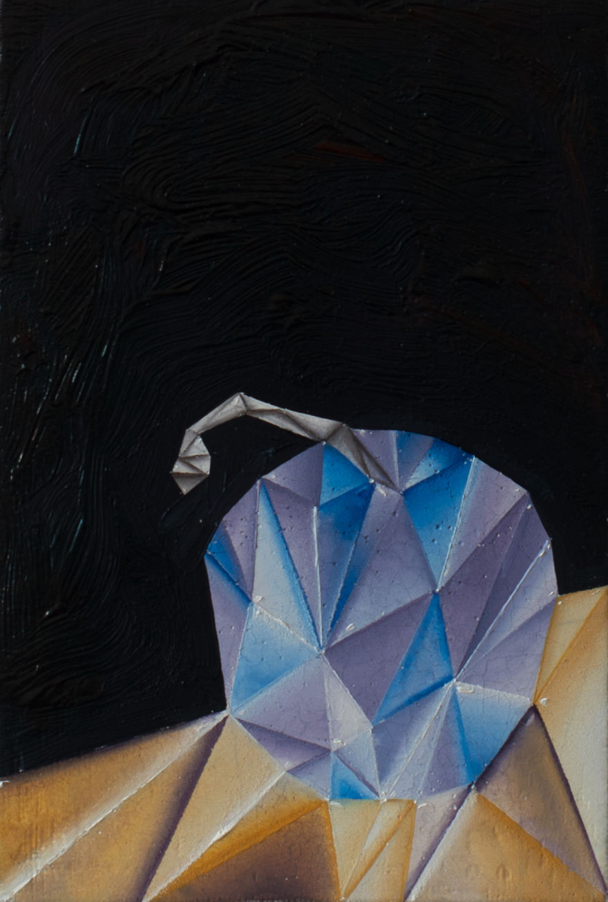 I Made Oil Paintings With Shards Of Television Screens (16 Pics) I Made Oil Paintings With Shards Of Television Screens (16 Pics)