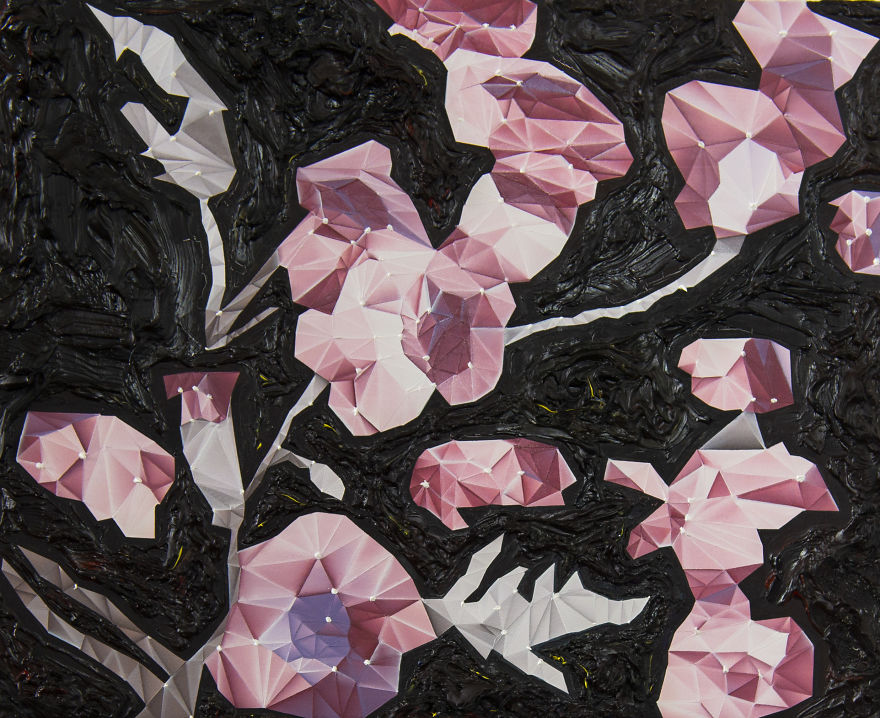 I Made Oil Paintings With Shards Of Television Screens (16 Pics) I Made Oil Paintings With Shards Of Television Screens (16 Pics)