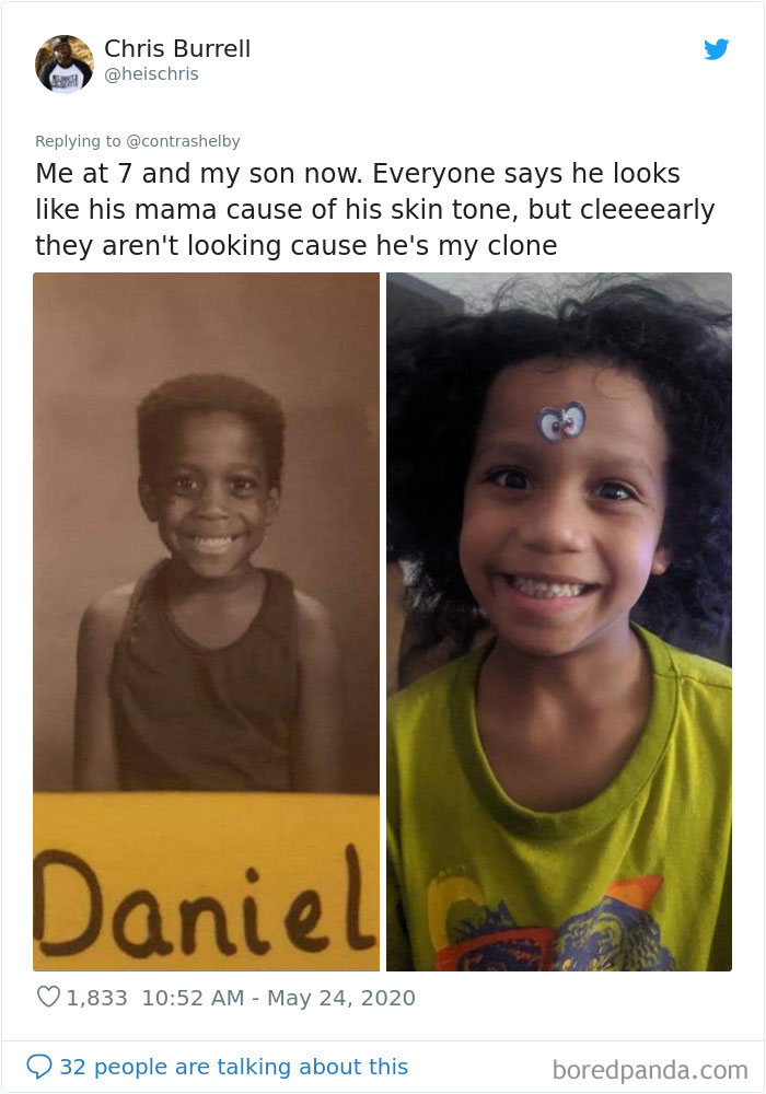 People Are Sharing Pics Of How Their Genes Seemed To Just Hit Copy-Paste (40 Tweets)