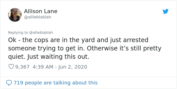 DC Resident Sheltered 80 Protesters Last Night, This Woman Tweeted What Happened Inside His Home DC Resident Sheltered 80 Protesters Last Night, This Woman Tweeted What Happened Inside His Home