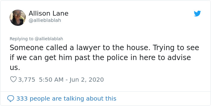 DC Resident Sheltered 80 Protesters Last Night, This Woman Tweeted What Happened Inside His Home DC Resident Sheltered 80 Protesters Last Night, This Woman Tweeted What Happened Inside His Home
