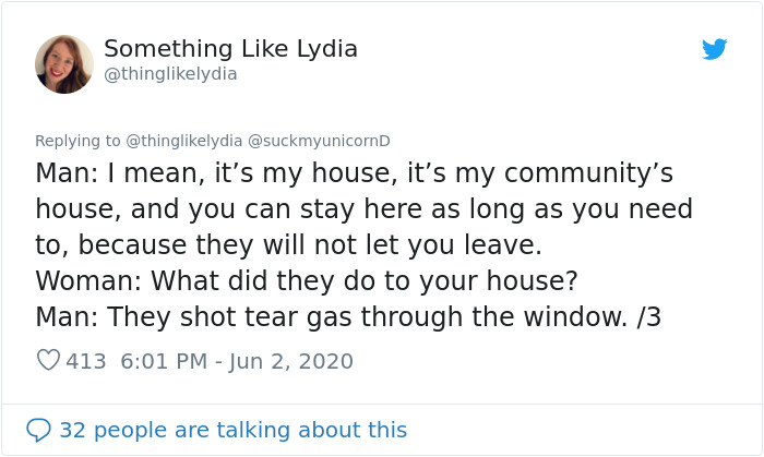 DC Resident Sheltered 80 Protesters Last Night, This Woman Tweeted What Happened Inside His Home DC Resident Sheltered 80 Protesters Last Night, This Woman Tweeted What Happened Inside His Home