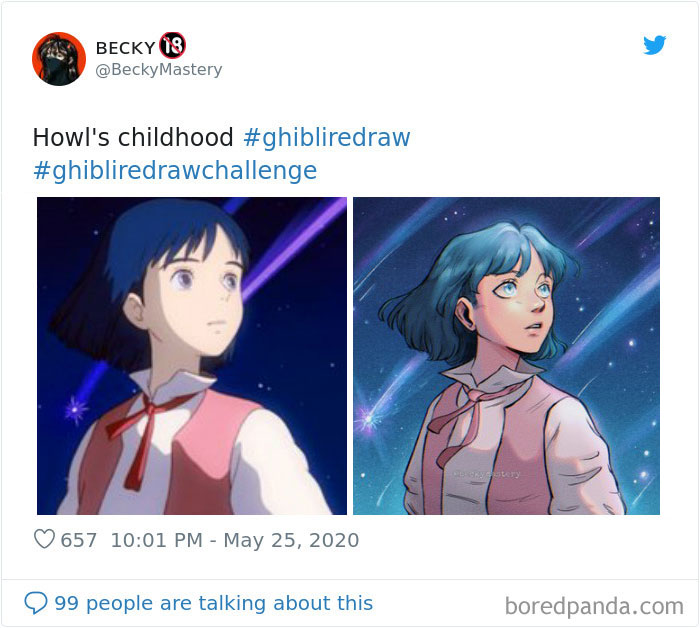 Viral Challenge Has People Redrawing Studio Ghibli Characters In Their Own Style, And Here’s 35 Of The Most Impressive Recreations Viral Challenge Has People Redrawing Studio Ghibli Characters In Their Own Style, And Here’s 35 Of The Most Impressive Recreations