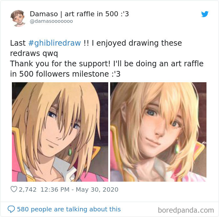 Viral Challenge Has People Redrawing Studio Ghibli Characters In Their Own Style, And Here’s 35 Of The Most Impressive Recreations Viral Challenge Has People Redrawing Studio Ghibli Characters In Their Own Style, And Here’s 35 Of The Most Impressive Recreations