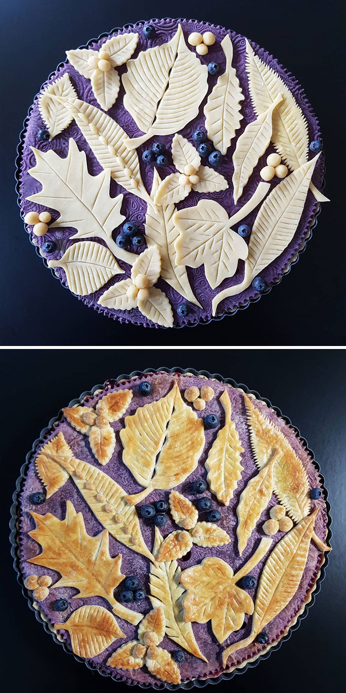 German Baker Shows Before & After Pics Of Pie Crust Designs That Look Too Good To Eat German Baker Shows Before & After Pics Of Pie Crust Designs That Look Too Good To Eat