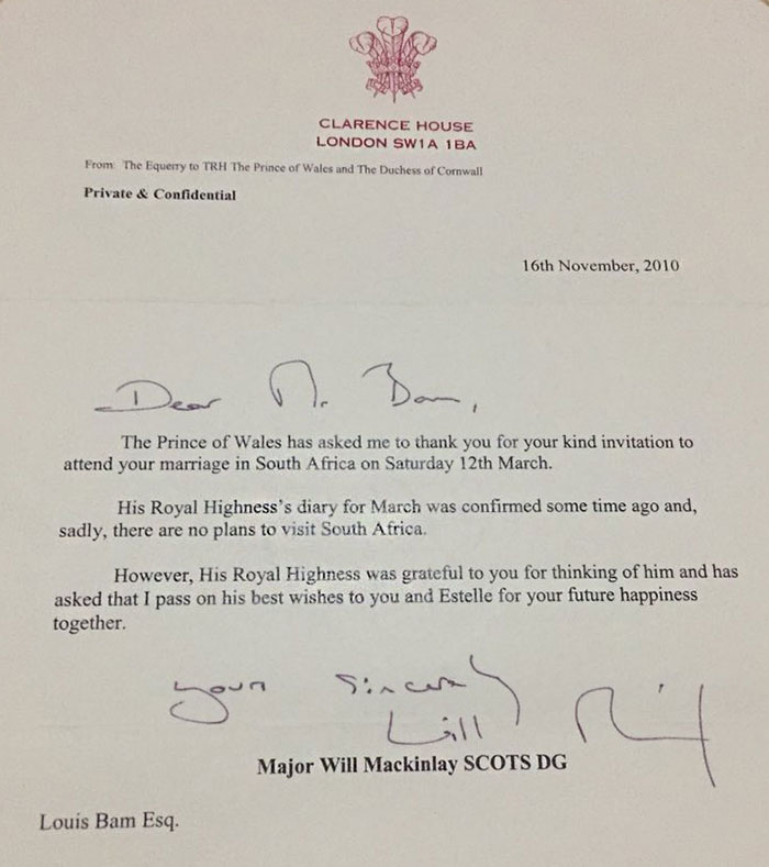 Guy Decided To Send Wedding Invitations To Celebrities Shares What They Responded Guy Decided To Send Wedding Invitations To Celebrities Shares What They Responded