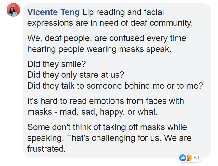 Deaf Mom Creates Clear Masks For Lip Reading, Quickly Learns It&#8217;s Useful For People From Various Backgrounds