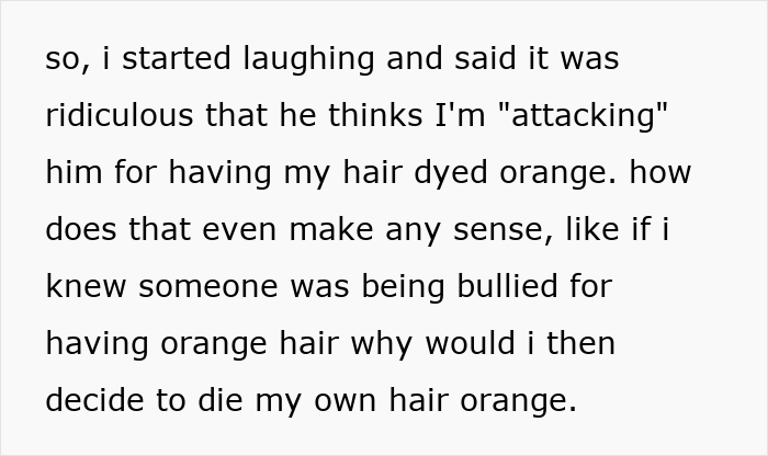 16YO Debuts A Bold Orange Hairstyle, Bullied Ginger Kid Claims He’s Turning His Trauma Into A Trend 16YO Debuts A Bold Orange Hairstyle, Bullied Ginger Kid Claims He’s Turning His Trauma Into A Trend