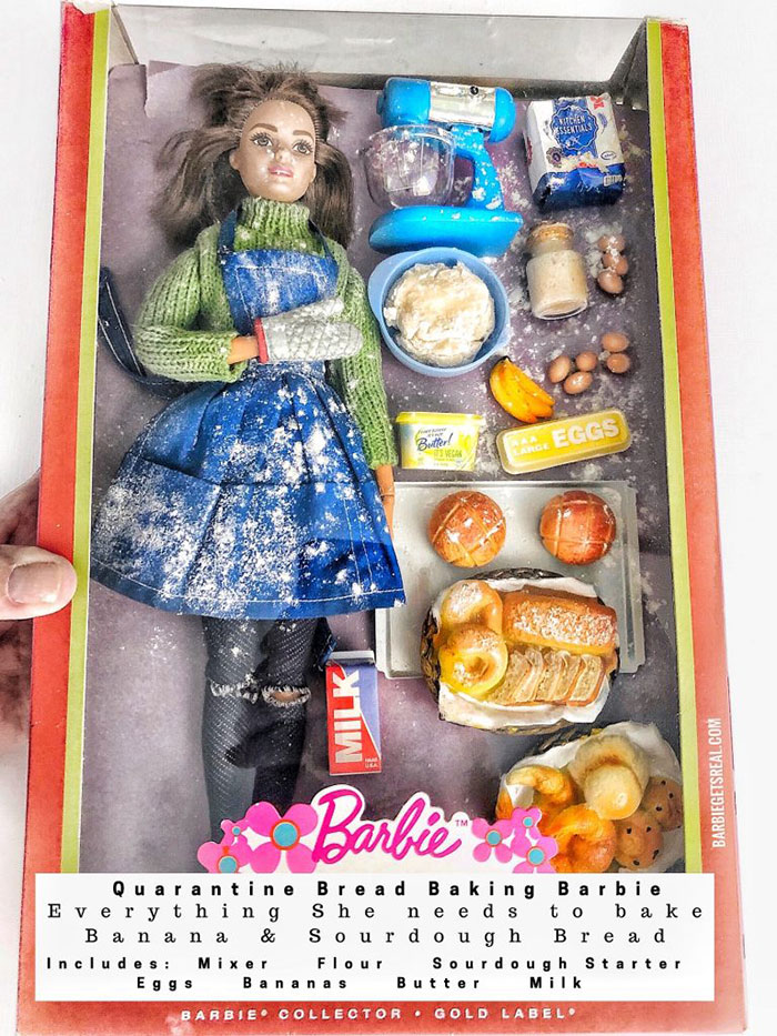 Woman Designs “Realistic” Quarantine-Themed Barbie Dolls And These Look Spot-On Woman Designs “Realistic” Quarantine-Themed Barbie Dolls And These Look Spot-On