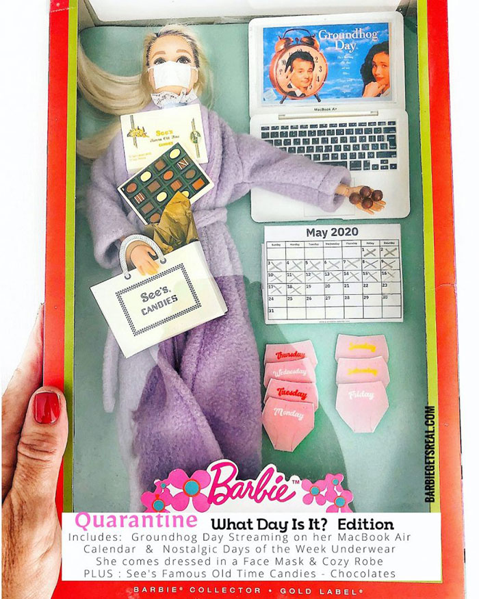 Woman Designs “Realistic” Quarantine-Themed Barbie Dolls And These Look Spot-On Woman Designs “Realistic” Quarantine-Themed Barbie Dolls And These Look Spot-On