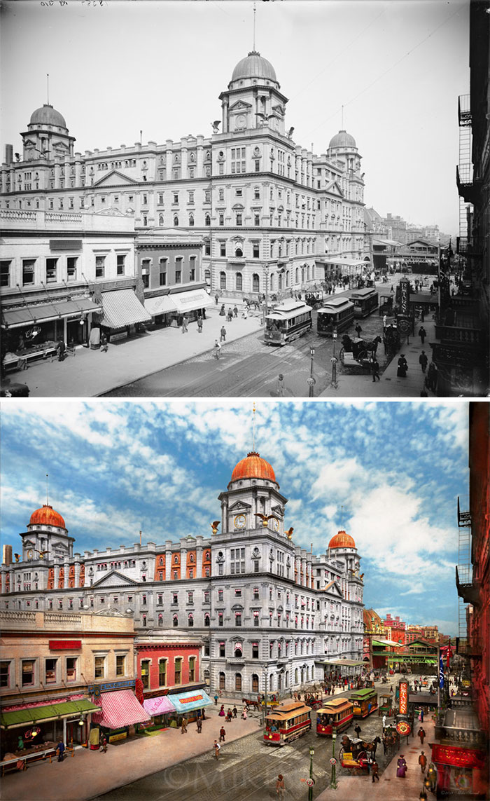 I Colorized 30 B&#038;W Photos Of New York From Years Ago