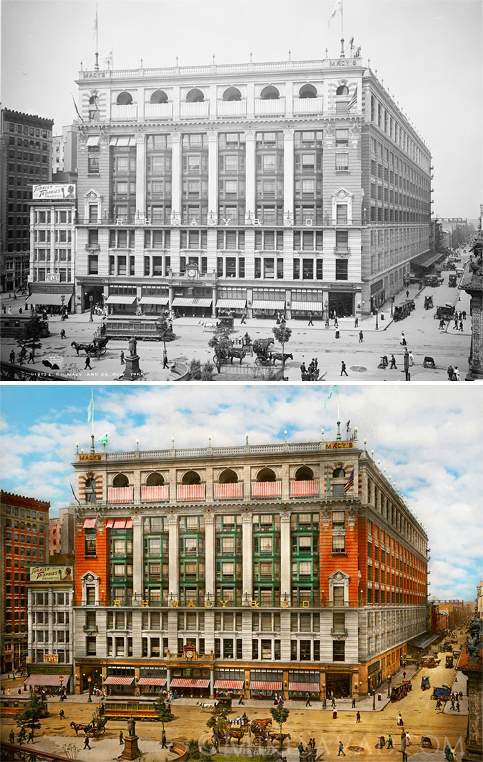 I Colorized 30 B&#038;W Photos Of New York From Years Ago