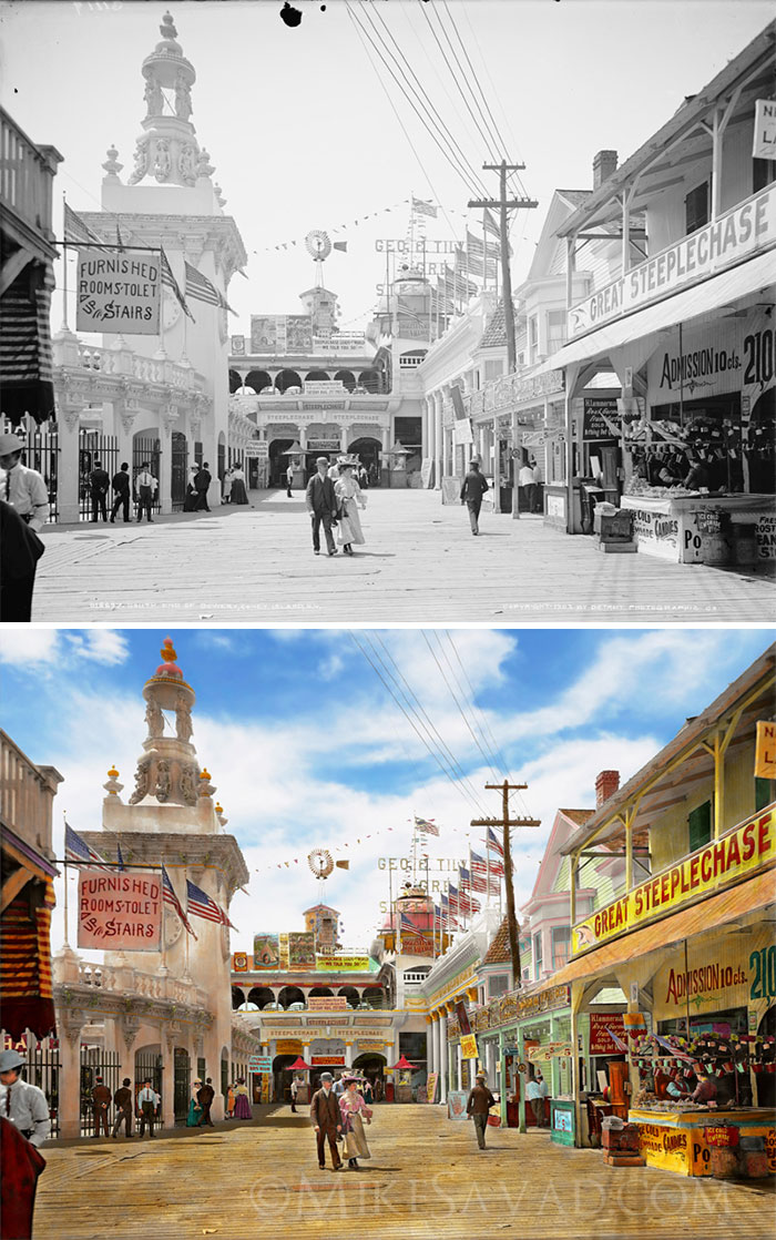 I Colorized 30 B&#038;W Photos Of New York From Years Ago