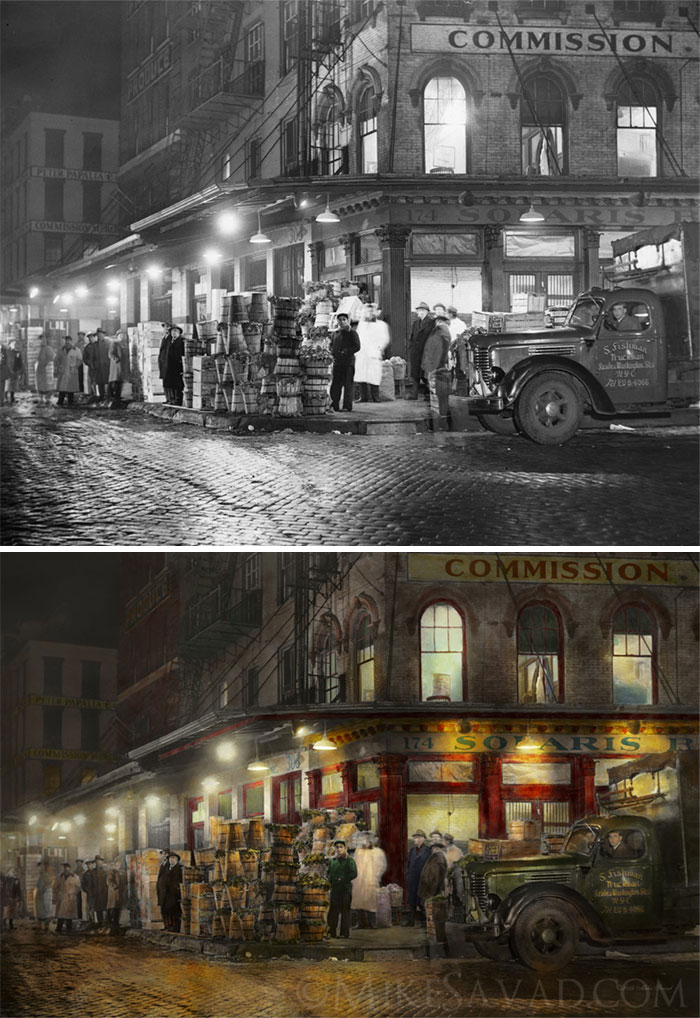 I Colorized 30 B&#038;W Photos Of New York From Years Ago