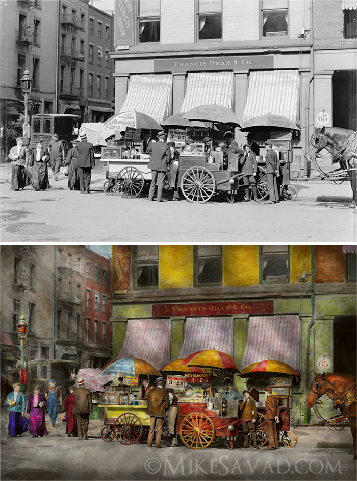 I Colorized 30 B&#038;W Photos Of New York From Years Ago