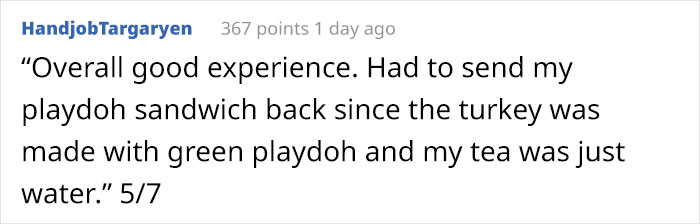 Dad’s Honest Review On His Daughter’s ‘Restaurant’ Goes Viral Dad’s Honest Review On His Daughter’s ‘Restaurant’ Goes Viral