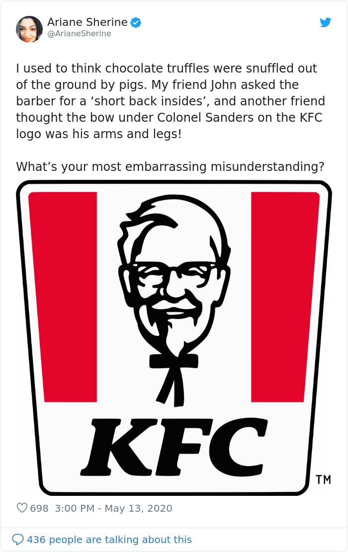 30 People Share How They Used To Believe In Something That Turned Out To Be An Embarrassing Misunderstanding 30 People Share How They Used To Believe In Something That Turned Out To Be An Embarrassing Misunderstanding