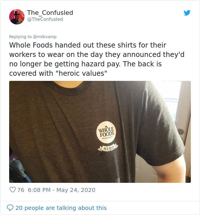 People Are Posting What ‘Extra Pay’ They Receive As Encouragement For Working During The Pandemic And Some Say It’s Humiliating People Are Posting What ‘Extra Pay’ They Receive As Encouragement For Working During The Pandemic And Some Say It’s Humiliating