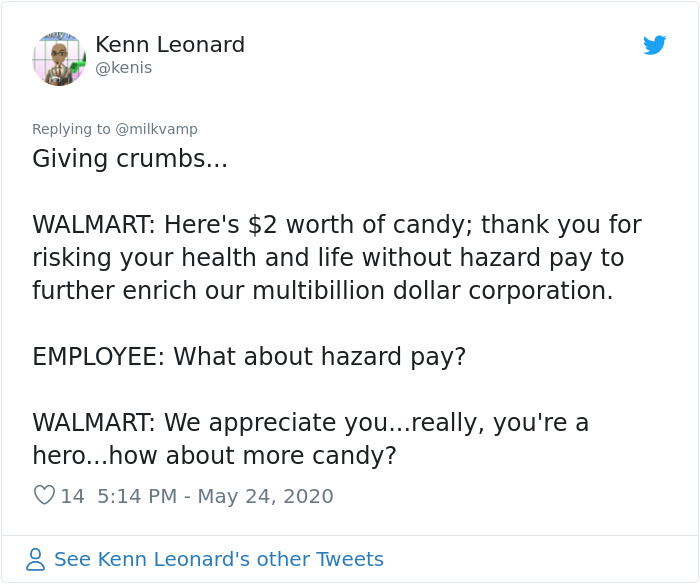 People Are Posting What ‘Extra Pay’ They Receive As Encouragement For Working During The Pandemic And Some Say It’s Humiliating People Are Posting What ‘Extra Pay’ They Receive As Encouragement For Working During The Pandemic And Some Say It’s Humiliating