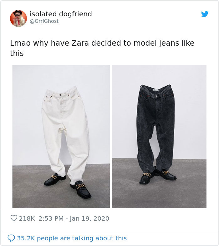 Zara Shoppers Are Saying It’s Impossible To Shop Online Due To Weird Modeling Poses, Share Screenshots To Prove Their Point Zara Shoppers Are Saying It’s Impossible To Shop Online Due To Weird Modeling Poses, Share Screenshots To Prove Their Point