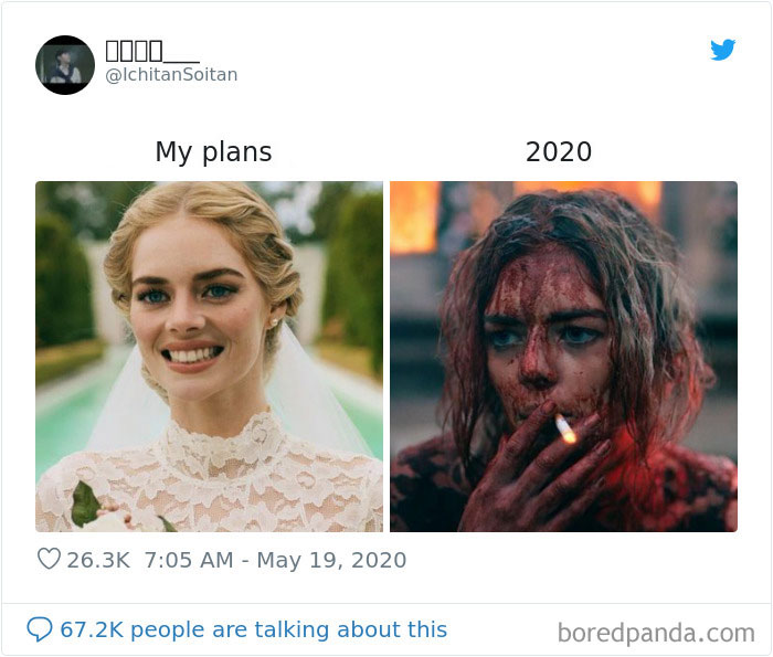 People Make Hilarious “My Plans vs. 2020” Memes And Here Are 30 Of Them People Make Hilarious “My Plans vs. 2020” Memes And Here Are 30 Of Them