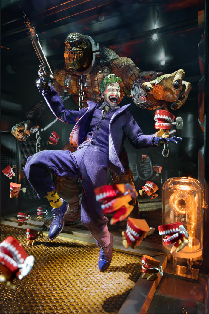 This Photo Of The Joker Free-Falling Was Made Using An Action Figure And Things Around The House