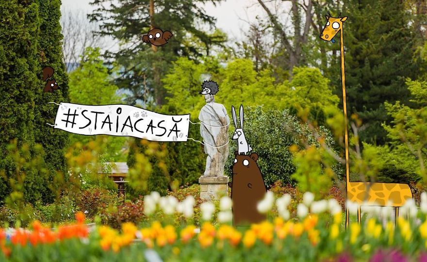 We Gave Local Illustrators Our Pictures Of The Empty City And Asked Them To Add Their Own Touch (24 Pics) We Gave Local Illustrators Our Pictures Of The Empty City And Asked Them To Add Their Own Touch (24 Pics)