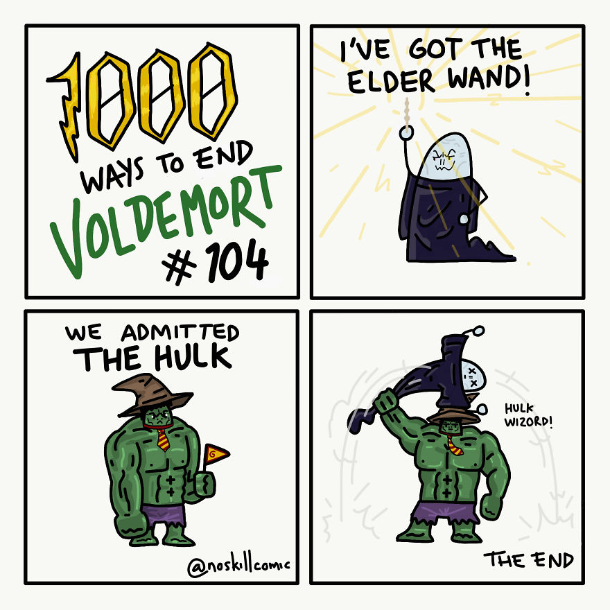 34 New Funny And Inaccurate Ways To End You-Know-Who With Crossovers