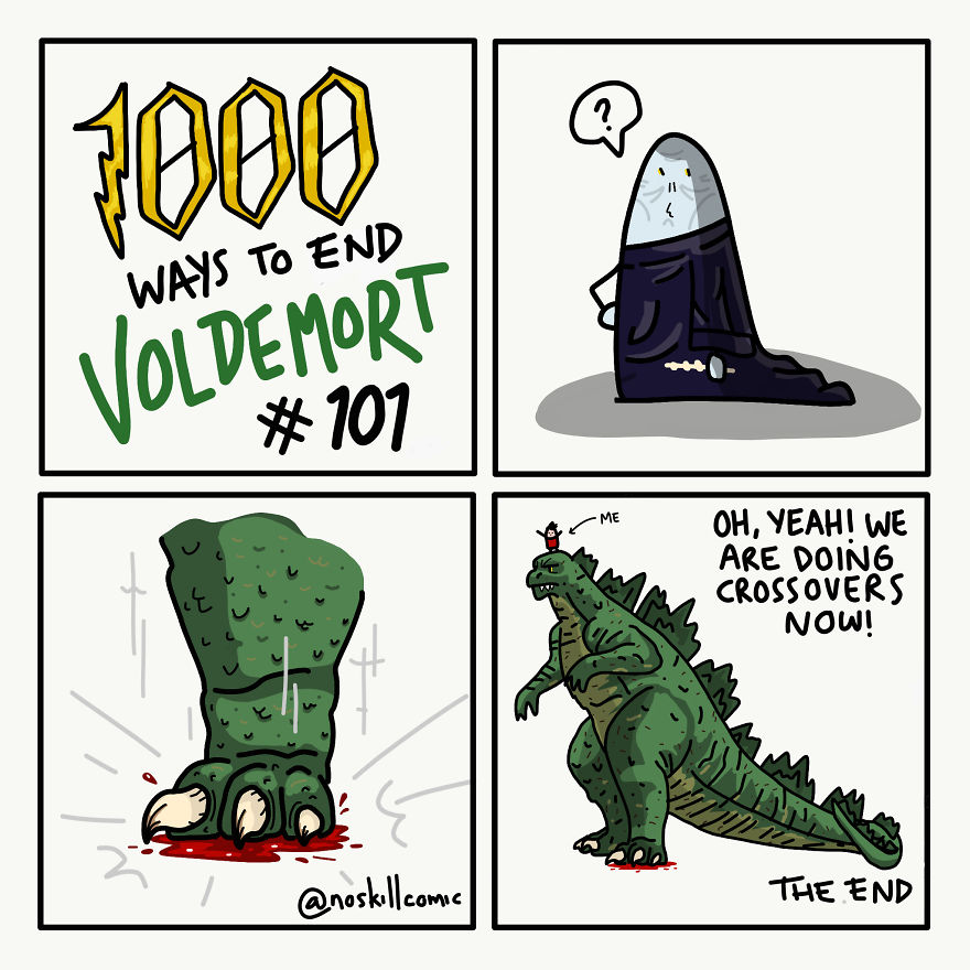 34 New Funny And Inaccurate Ways To End You-Know-Who With Crossovers