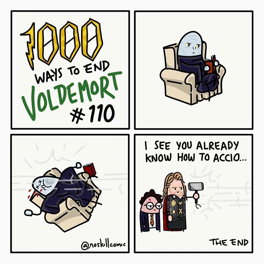 34 New Funny And Inaccurate Ways To End You-Know-Who With Crossovers