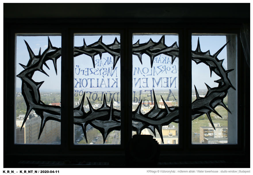 While I’m Stuck In Quarantine, I Started An Art Project On My Windows While I’m Stuck In Quarantine, I Started An Art Project On My Windows