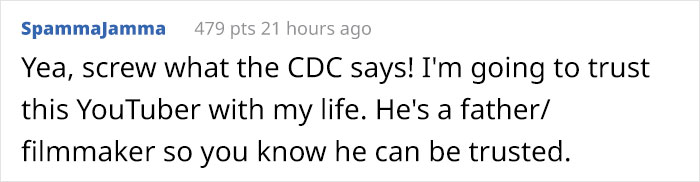 Person Mocks People For Listening To CDC’s Advice On Masks, Gets Ridiculed In This Perfect Response Person Mocks People For Listening To CDC’s Advice On Masks, Gets Ridiculed In This Perfect Response