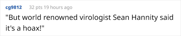 Person Mocks People For Listening To CDC’s Advice On Masks, Gets Ridiculed In This Perfect Response Person Mocks People For Listening To CDC’s Advice On Masks, Gets Ridiculed In This Perfect Response