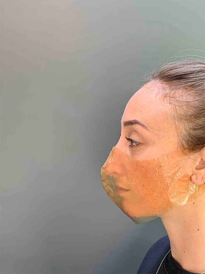Design Duo Creates A Home-Grown Biodegradable Mask From Bacteria Design Duo Creates A Home-Grown Biodegradable Mask From Bacteria