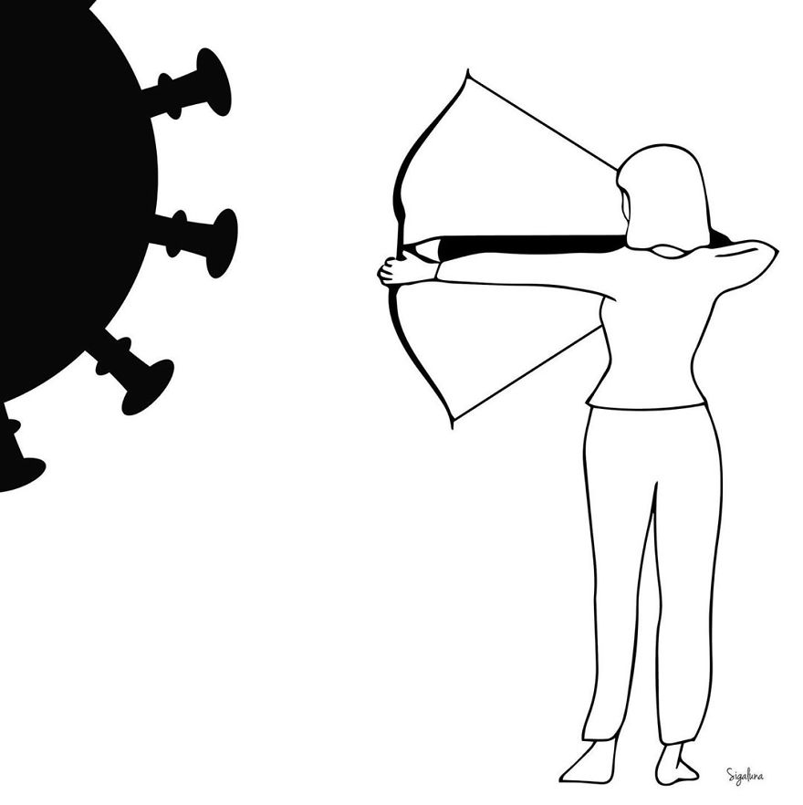 I Draw Minimal Illustrations About My Life During The Coronavirus Outbreak (47 Pics) I Draw Minimal Illustrations About My Life During The Coronavirus Outbreak (47 Pics)