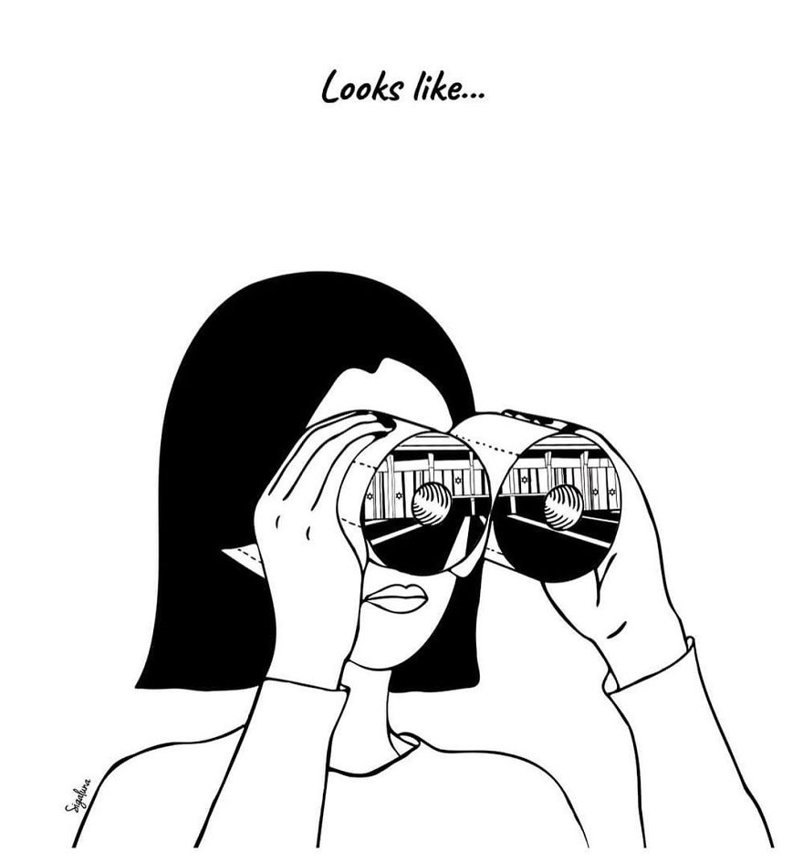 I Draw Minimal Illustrations About My Life During The Coronavirus Outbreak (47 Pics) I Draw Minimal Illustrations About My Life During The Coronavirus Outbreak (47 Pics)